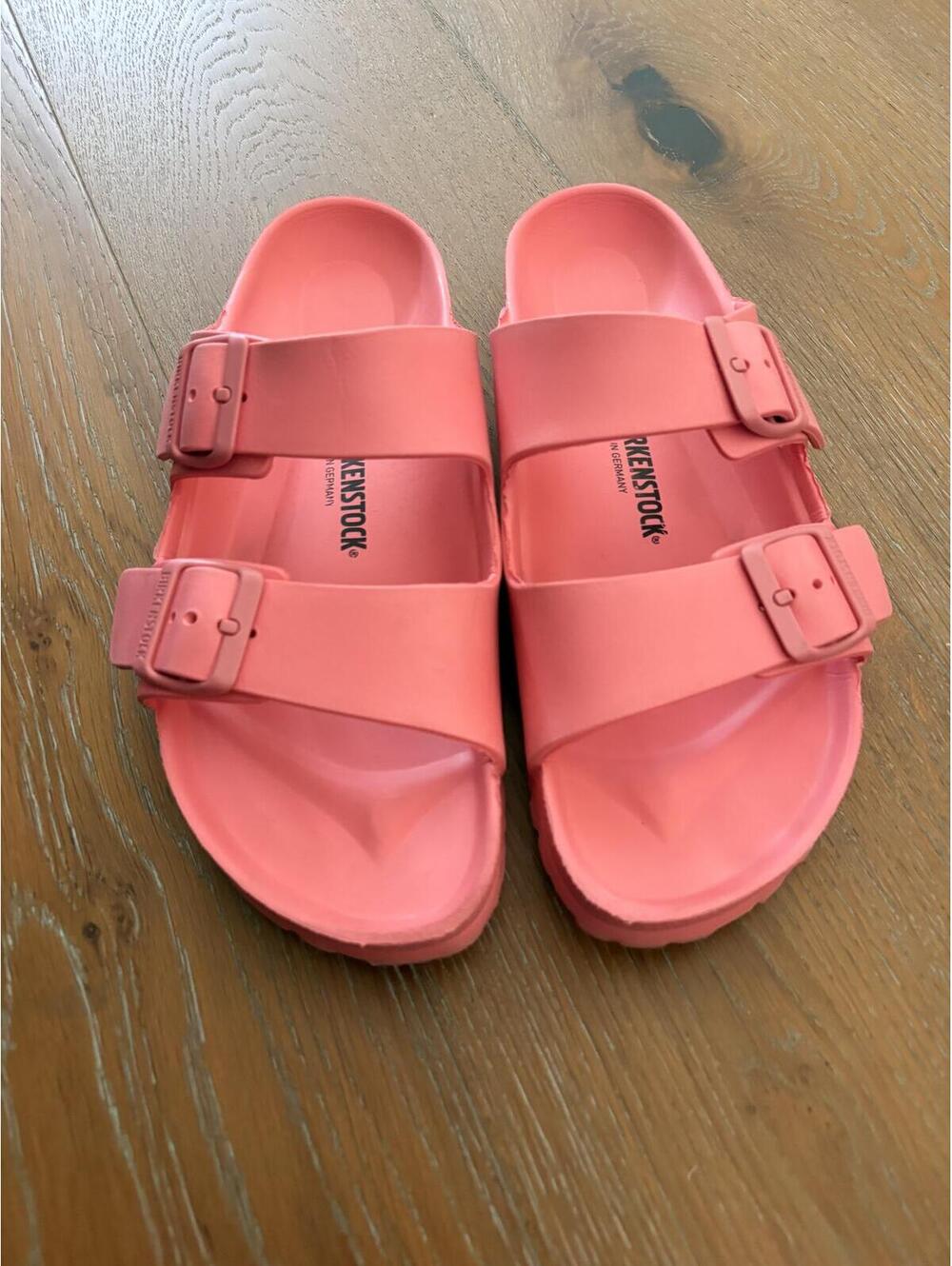 Birkenstock Pink EVA Arizona Sandals Size W10 M8